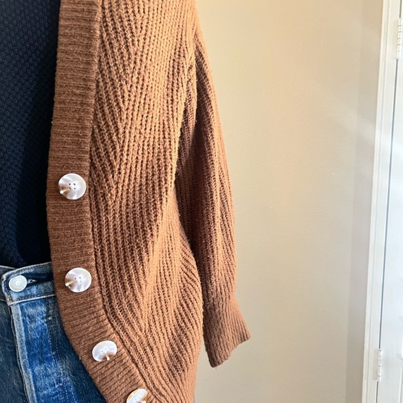 Topshop Camel Cardigan - Picture 3 of 5